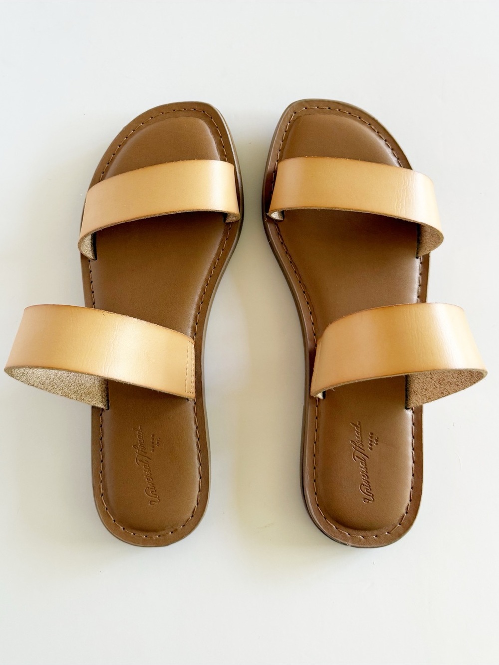 Universal Thread Freda Two Band Slide Sandals - Picture 2 of 5